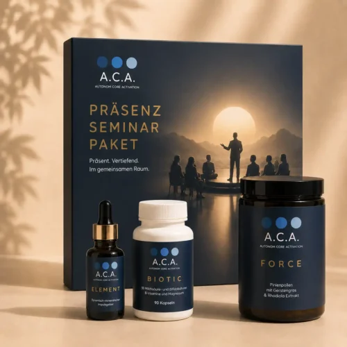 ACA Präsenz Seminar Paket Bundle mit ACA Elemen, Biotic und Force